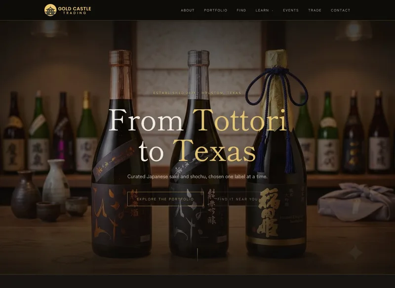 Gold Castle Trading website